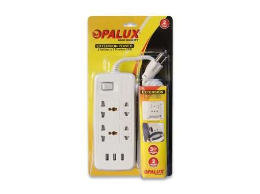 Westor OP-634 Opalux Supresor de Picos 4 Salidas + 3 Puertos USB OP-634 OPALUX