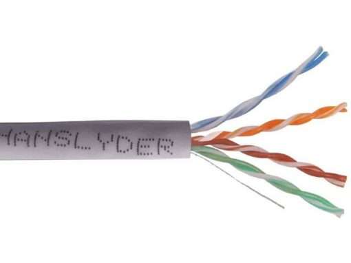 Westor 6777 Hanslyder Cable Utp Cat. 5e 4px24 Awg Cm 305m Gris Hanslyder