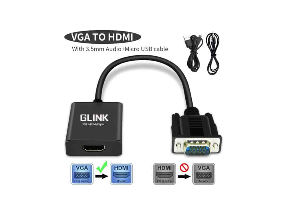 ADAPTADOR HDMI A VGA CONV-03 - Electrónica por Mayor