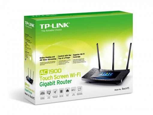Westor Touch P5 Tp-Link Router Inalámbrico Dual Band Ac1900 Ptos Gigabit
