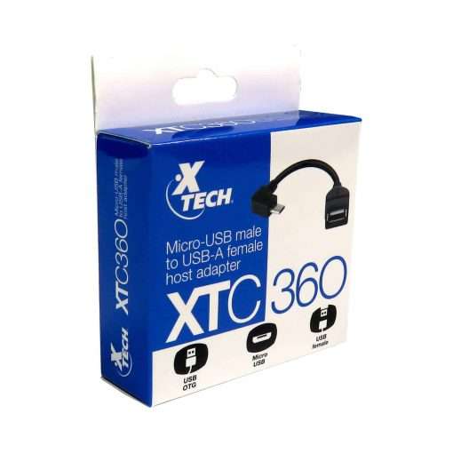 Westor XTC-360 Xtech Adaptador OTG micro-USB macho a USB-A hembra XTC-360 XTECH