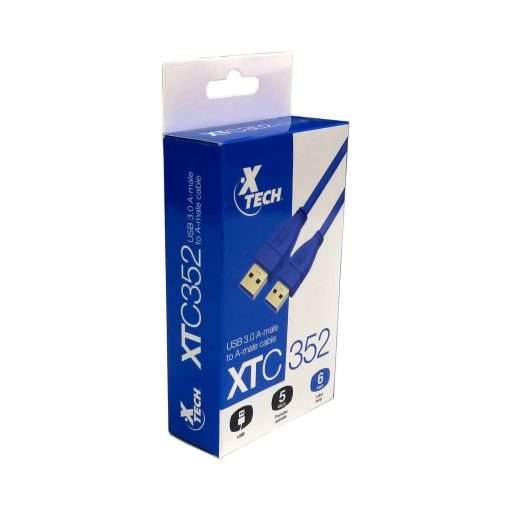 Westor XTC352 Xtech Cable USB 3.0 USB-A macho a USB-A macho XTC352 XTECH