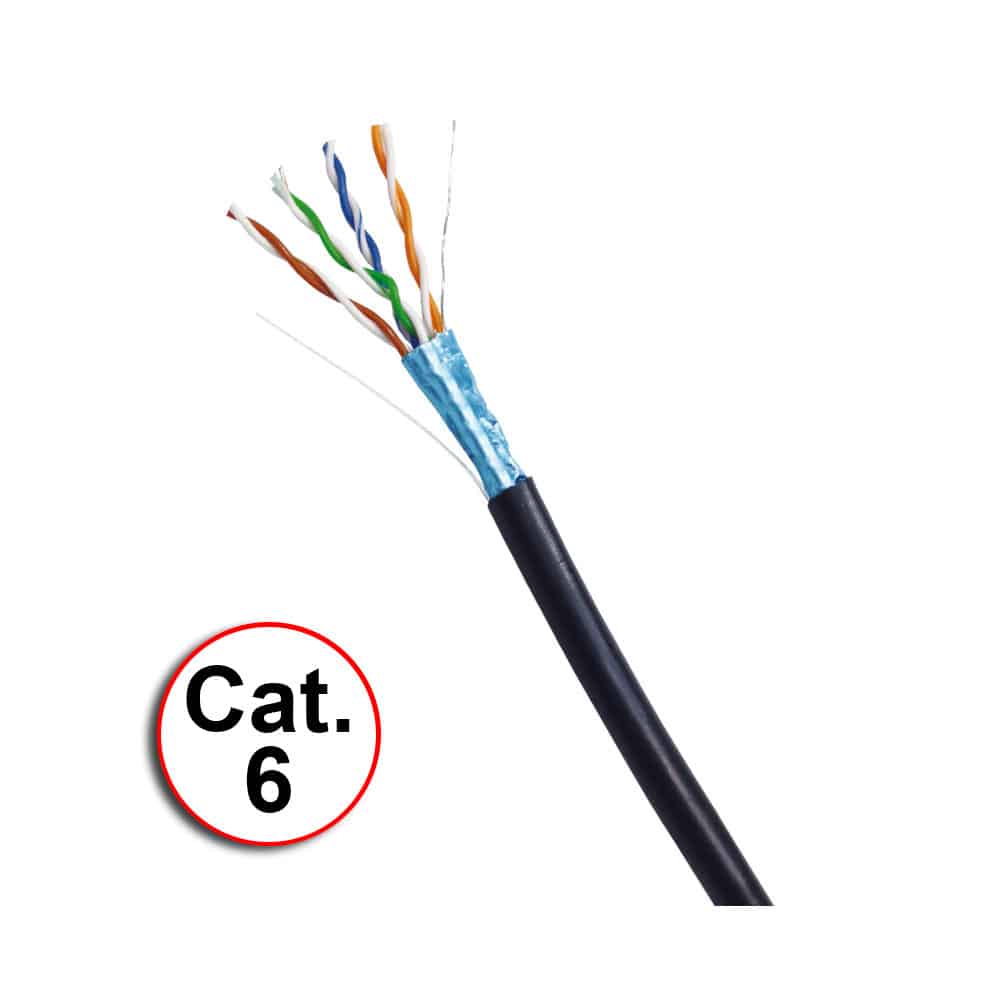 Cable para Amplificador de Señal TV 30Mts Armado Coaxial RG6 DIXON 