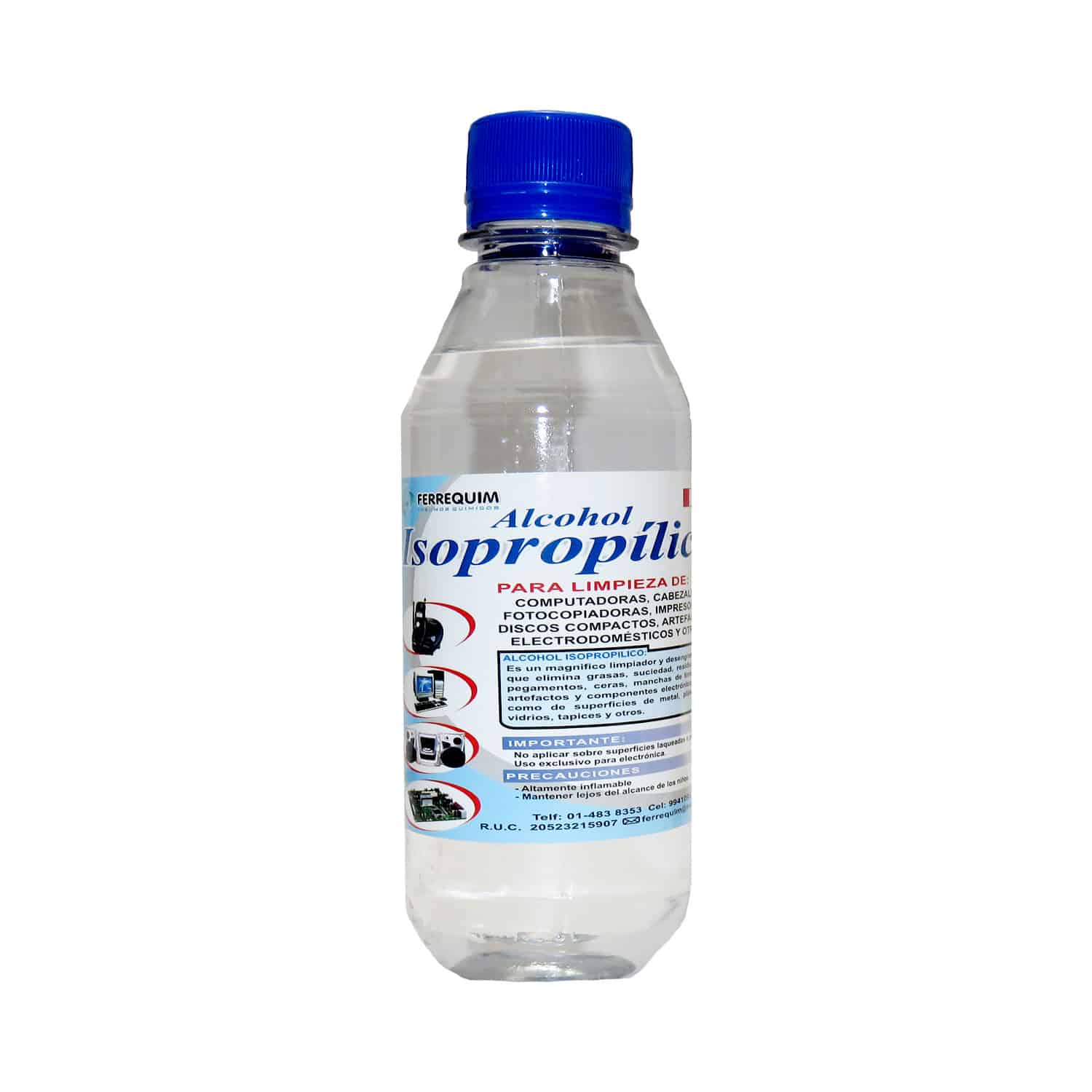 Thiner & Alcohol isopropílico recomendación de uso 
