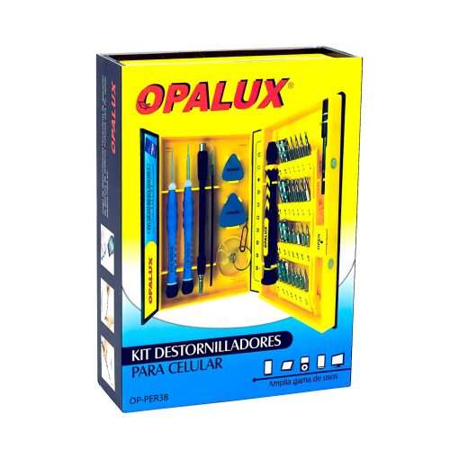 Westor OP-PER38 Opalux Kit de Destornilladores 38 en 1 para Celular OP-PER38 OPALUX