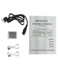 Westor PAM3-1204 Batblack Amplificador de Audio 120W P/4 MP3,USB,FM,BT PAM3-1204 BATBLACK