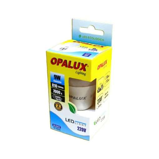 Westor MIHABA-OP9W3C-6 Opalux Kit 6 Focos LED 9W Luz Fría MIHABA-OP9W3C-6 OPALUX