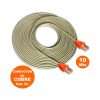 Westor MIHABA-LANCAT5-5MTS Satra Cable Red Internet UTP Cat 5e 10Mts Gris armado de cobre SATRA