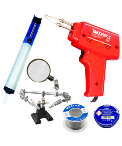 Kit Pistola de Soldar + Soporte + Succionador + Pasta + Estaño MIHABA-ZZZTK5 WESTOR