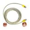 Westor MIHABA-LANCAT6-25MTS Satra Cable red internet UTP Cat 6 de 20Mts Gris armado de cobre SATRA