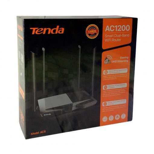 Westor AC6 Tenda Router Inalámbrico Banda Dual AC1200 AC6 TENDA
