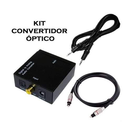 Westor MIHABA-DWW3 Westor Kit Convertidor Digital + Cable Óptico + Cable Stereo MIHABA-DWW3 WESTOR