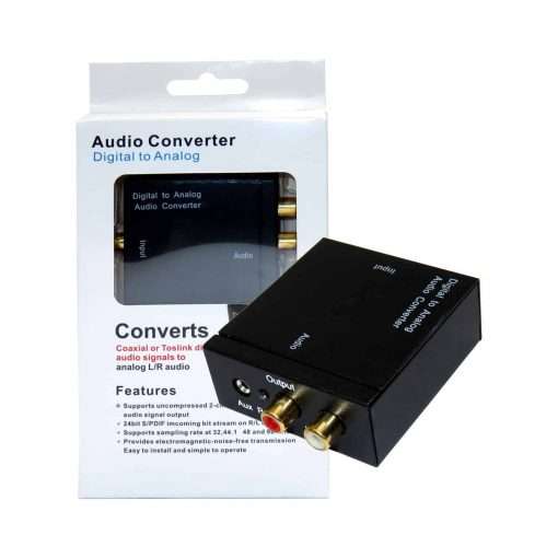 Westor MIHABA-DWWW4 Westor Kit Convertidor Digital + Cable Óptico + 2 Cables de Audio MIHABA-DWWW4 WESTOR