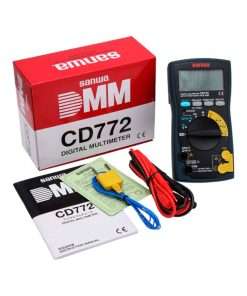 Westor CD772 Sanwa Multímetro Digital con Capacitancia, Frecuencia y Temperatura True RMS CD772 SANWA