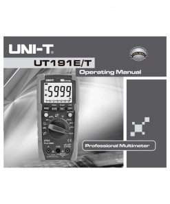 Westor UT191E Uni-T Multímetro Digital UT191E UNI-T