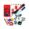 Westor WT-850KIT6 Westor Kit Multímetro Multitester + Cautín + Soporte lupa + Succionador + Pasta + Estaño WT-850LUPAKIT6 WESTOR