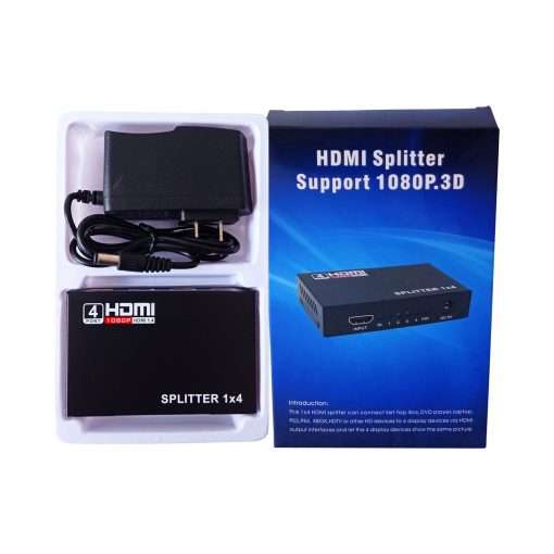 Westor HDMI-SPLITTER Genérico Splitter de HDMI 4 Salidas 3D HDMI-SPLITTER