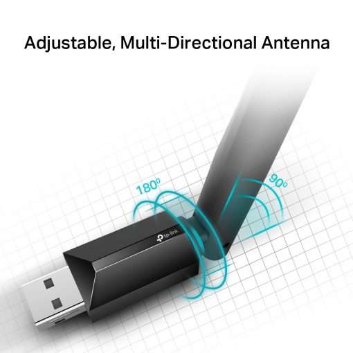 Westor ARCHER T2U PLUS Tp-Link Adaptador USB Inalámbrico de Alta Ganancia Doble Banda AC600 ARCHER T2U PLUS TP-LINK