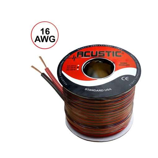 Westor AC-2X16 ACUSTIC Cable Mellizo R/N Cristal 16AWG AC-2X16 ACUSTIC x Rollo