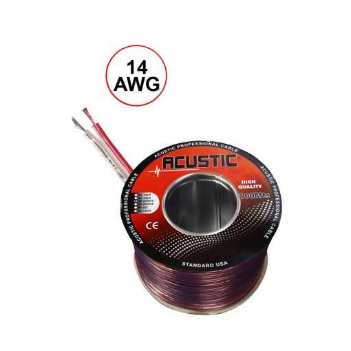 Westor AP-2020CR ACUSTIC Cable Mellizo R/N Cristal 14AWG AP-2020CR ACUSTIC x Rollo