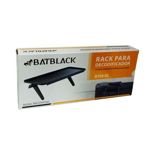 Westor BT09-02 Batblack Rack Ajustable Para Decodificador/Router/Control Remoto BT09-02 BATBLACK