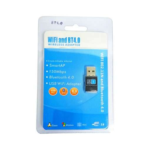 Westor BT4.0 Genérico Adaptador USB Bluetooth 4.0 y Wifi - 1500Mbps/Smartap BT4.0