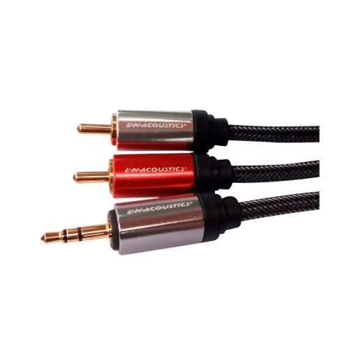 Westor LN-8241-2M L&N-ACOUSTICS Cable Plug de 3.5mm Stereo a 2 Plug RCA de 6.3mm 2M LN-8241-2M L&N-ACOUSTICS