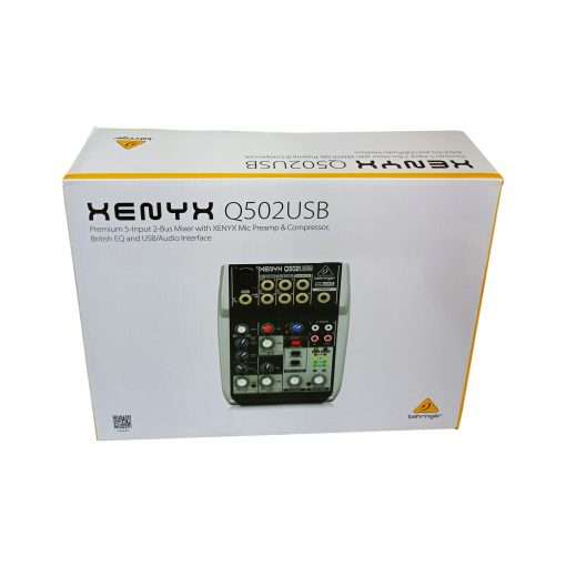 Westor Q502USB Behringer Mezclador 5 entradas C/Interfaz de Audio/USB XENYX Q502USB BEHRINGER