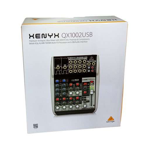 Westor QX1002USB Behringer Mezclador 10 entradas C/Interfaz de Audio/USB XENYX QX1002USB BEHRINGER