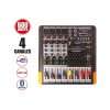Westor PAM3-1204 Batblack Consola Amplificada 600W 4 canales C/USB/MP3/BT BT-4D2 BATBLACK