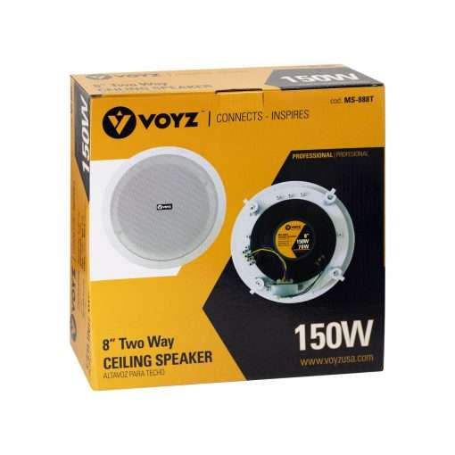 Westor MS-888T Voyz Parlante Ambiental para Cielo Razo 8" 150W MS-888T VOYZ