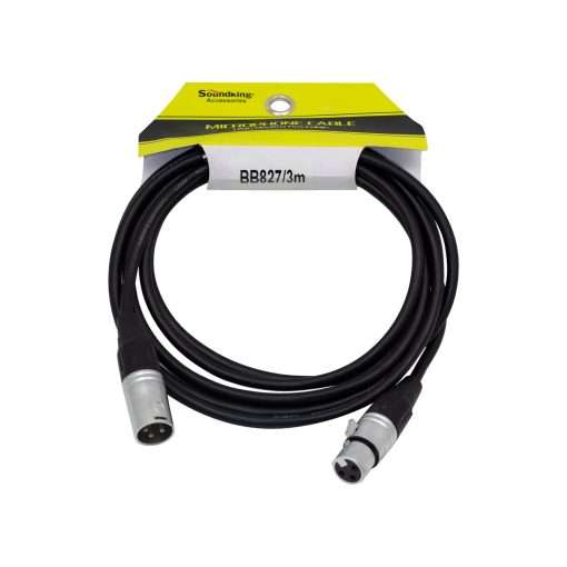 Westor BB827/3M SOUNDKING Cable para Micrófono Jack XLR a Plug XLR 3 Metros BB827/3M SOUNDKING