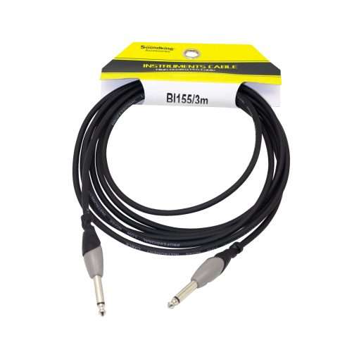 Westor BI155/3M SOUNDKING Cable 1 Plug Mono 6.3mm a 1 Plug Mono 6.3mm 3Mts BI155/3M SOUNDKING
