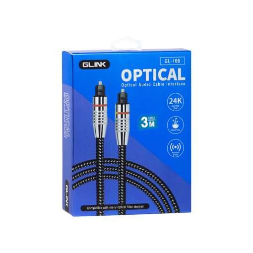 Westor GL-166-3M Glink Cable Óptico para Audio Digital 3 Metros GL-166-3M GLINK