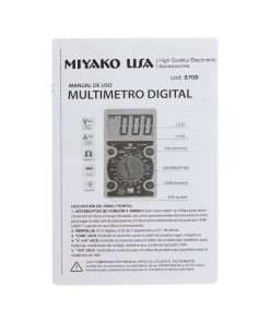 Westor 870B Miyako Multímetro Digital 870B MIYAKO