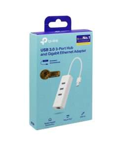 Westor UE330 Tp-Link Adaptador USB 2 en 1 con Hub de 3 Puertos USB 3.0 y Adaptador Ethernet Gigabit UE330 TP-LINK