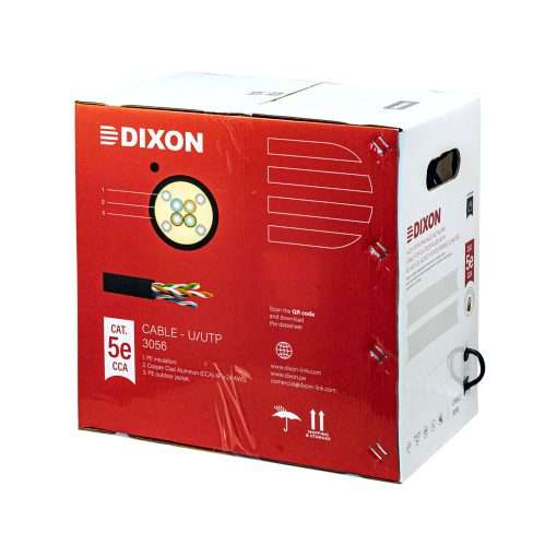 Westor 3056-RLL Dixon Cable UTP CCA para Exterior Cat. 5e 24 AWG 3056-RLL DIXON