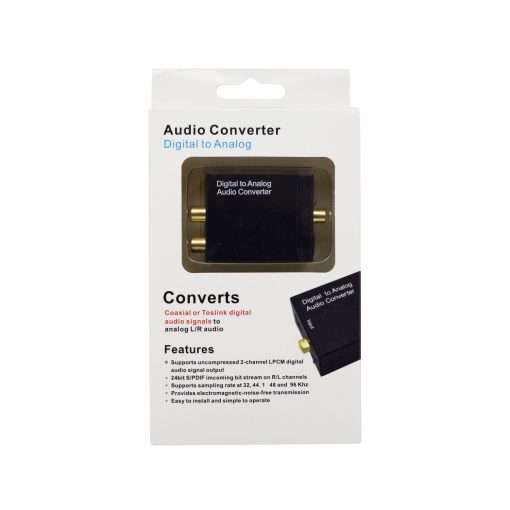 Westor DIG-AUX Genérico Convertidor de Audio Digital a Analógico DIG-AUX