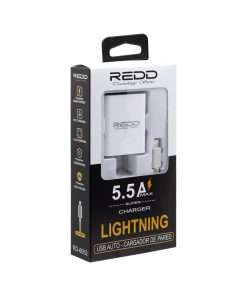 Westor RD-6052 REDD Cargador de Pared 5.5A + Cable Lightning RD-6052 REDD