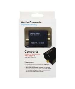 Westor SMC852BT Genérico Convertidor de Audio Digital a Analógico c/Receptor Bluetooth SMC852BT