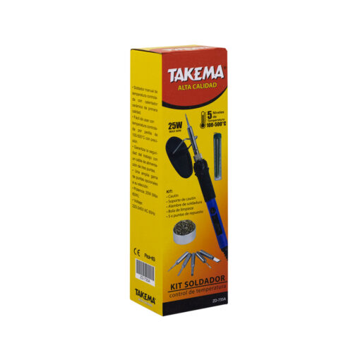 Westor ZD-735A Takema Kit de Soldadura 25W ZD-735A TAKEMA