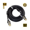 Westor LN-AMC11-5M L&N-ACOUSTICS Cable HDMI macho a HDMI macho 10Mt Metal Negro 26 AWG 4K HAA01-10MT LANCOM