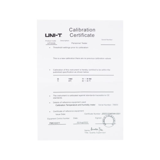 Westor UT333S Uni-T Medidor Digital de Temperatura y Humedad UT333S UNI-T