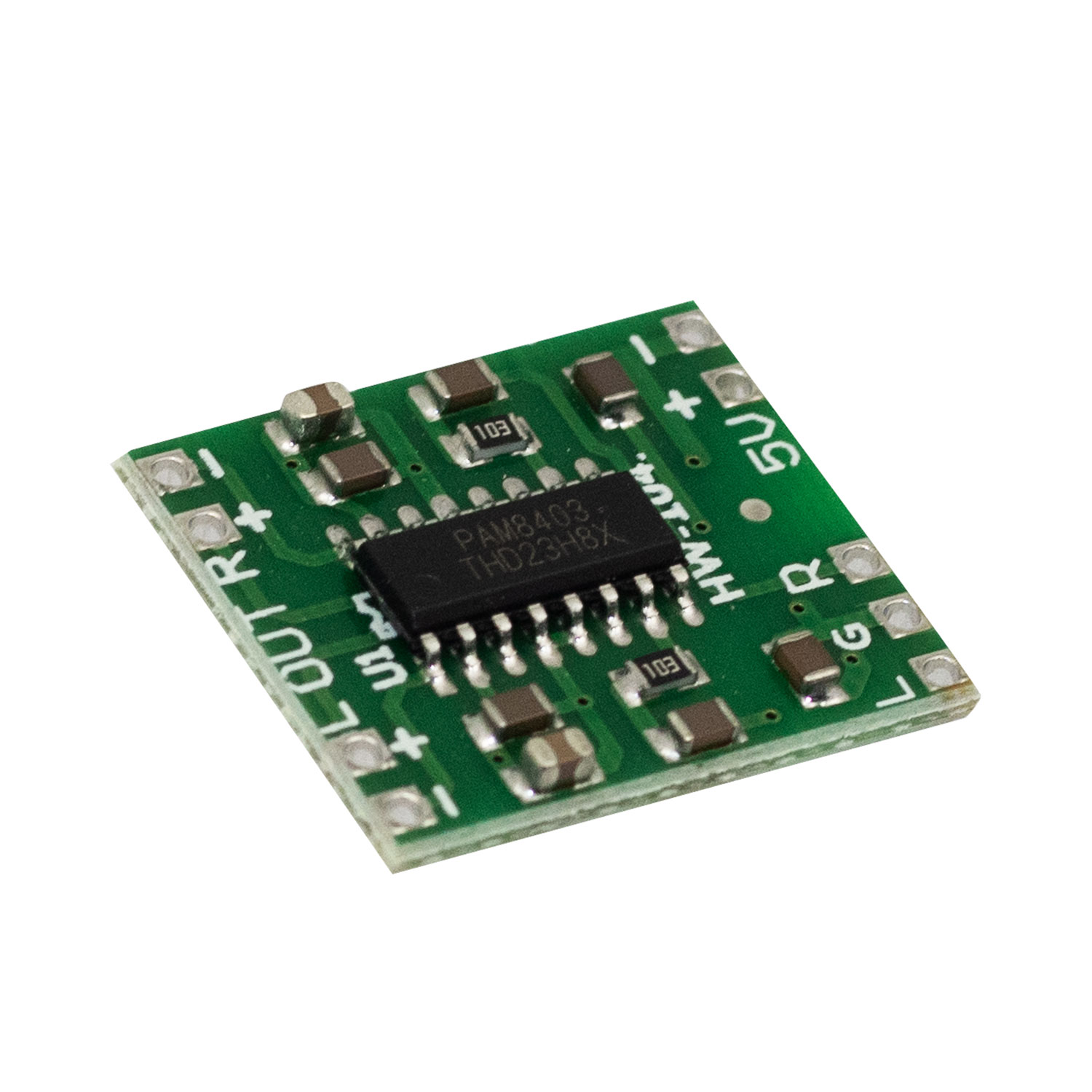 PAM8403 Westor PAM8403 Genérico Mini Placa Amplificador de Audio Stereo 3W PAM8403