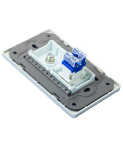 Westor OP-AT-78PVBL-CAT6 Opalux Toma Coaxial + RJ45 Cat.6 OP-AT-78PVBL-CAT6 OPALUX