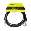 Westor MP-245PR-2M Maxcable Cable 1 Plug Stereo 3.5mm a 2 Plug RCA 2 Metros BJJ322/2M SOUNDKING