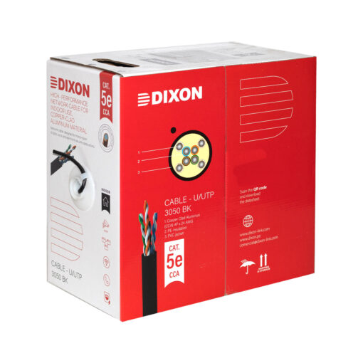 Westor 3050BK-RLL Dixon Cable UTP Cat. 5e Negro 3050BK-RLL DIXON x Rollo