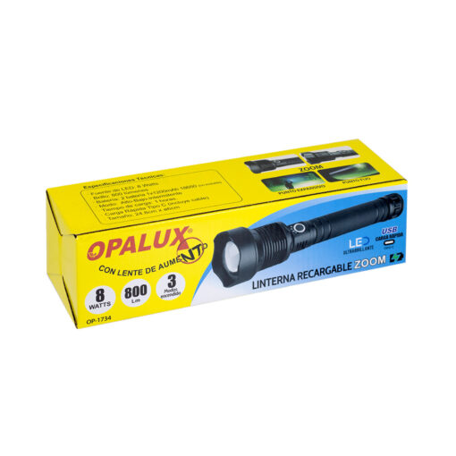 Westor OP-1734 Opalux Linterna Recargable 8W OP-1734 OPALUX