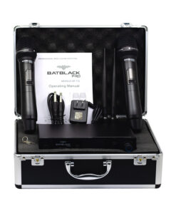 Micrófono UHF Doble con Bluetooth UHF BT-772 BATBLACK 8 Westor BT-772 Batblack Micrófono UHF Doble con Bluetooth UHF BT-772 BATBLACK
