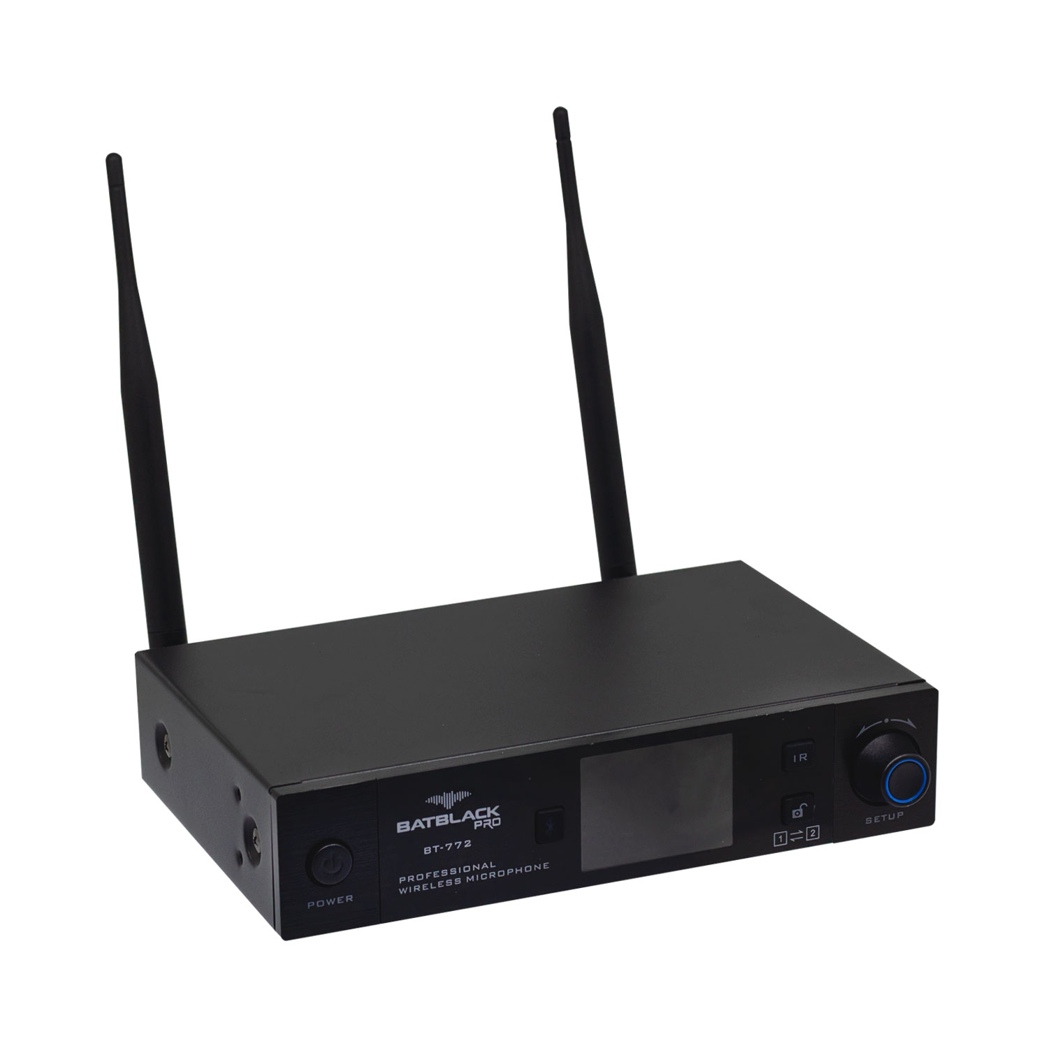 BT-772-4 Westor BT-772 Batblack Micrófono UHF Doble con Bluetooth UHF BT-772 BATBLACK